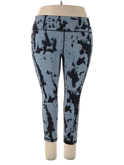 Pre-owned Zyia Active Active Pants In Blue