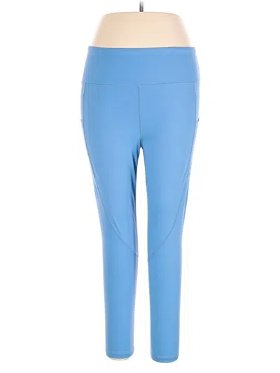 Pre-owned Zyia Active Active Pants In Blue