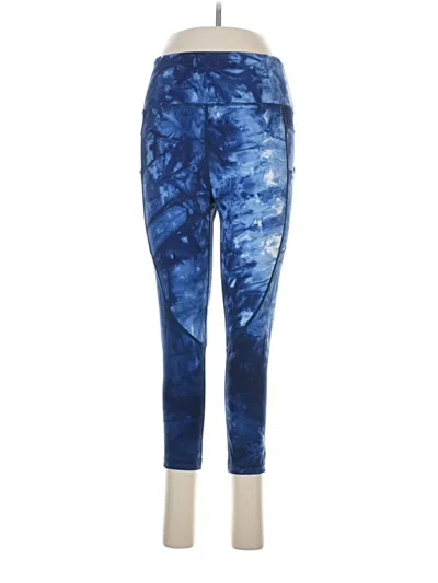Pre-owned Zyia Active Active Pants In Blue