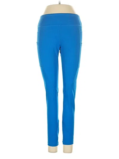 Pre-owned Zyia Active Active Pants In Blue