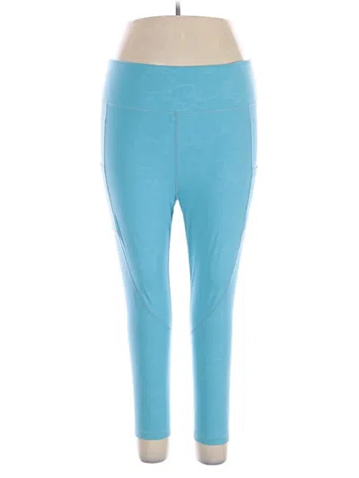 Pre-owned Zyia Active Active Pants In Blue