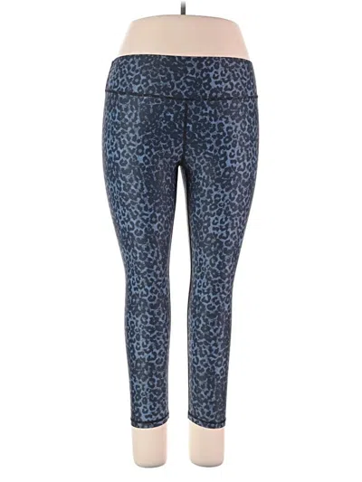 Pre-owned Zyia Active Active Pants In Blue