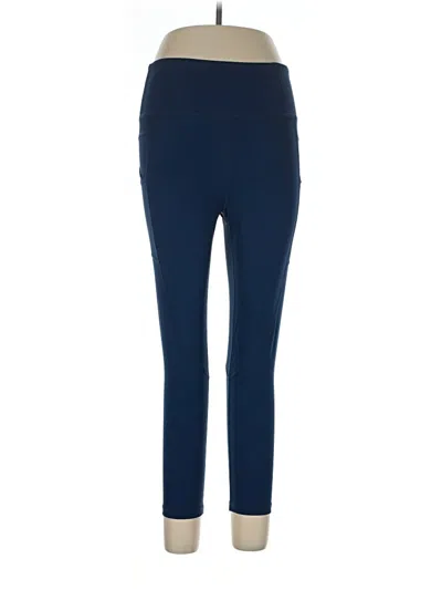 Pre-owned Zyia Active Active Pants In Blue