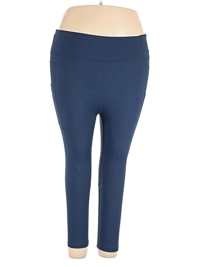 Pre-owned Zyia Active Active Pants In Blue