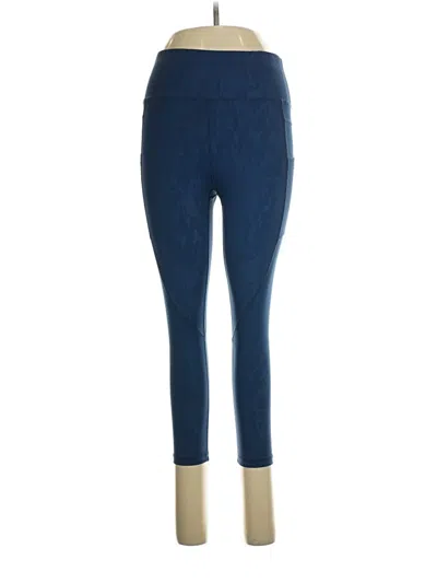 Pre-owned Zyia Active Active Pants In Blue
