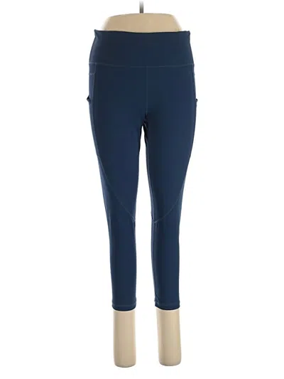 Pre-owned Zyia Active Active Pants In Blue