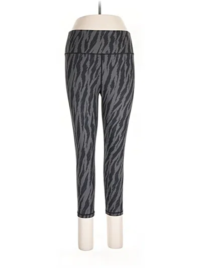 Pre-owned Zyia Active Active Pants In Gray