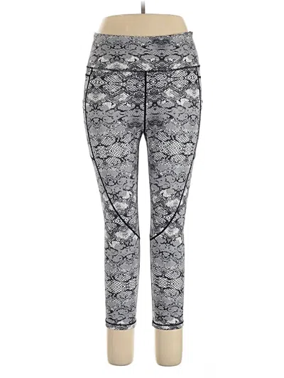 Pre-owned Zyia Active Active Pants In Gray