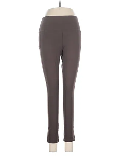 Pre-owned Zyia Active Active Pants In Gray