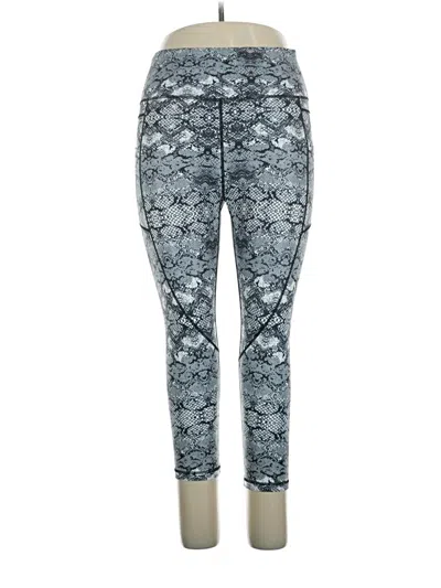 Pre-owned Zyia Active Active Pants In Gray