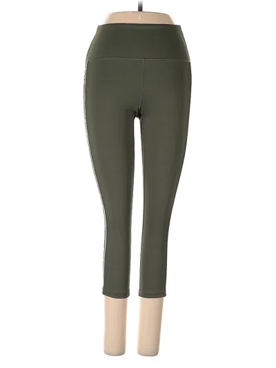 Pre-owned Zyia Active Active Pants In Green