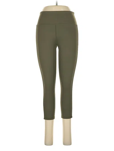 Pre-owned Zyia Active Active Pants In Green