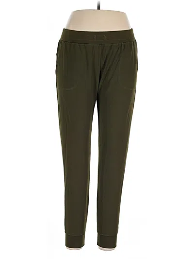 Pre-owned Zyia Active Active Pants In Green