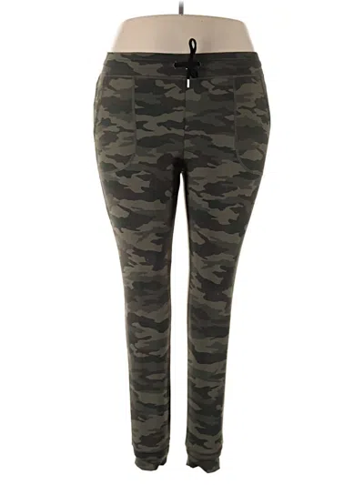 Pre-owned Zyia Active Active Pants In Green