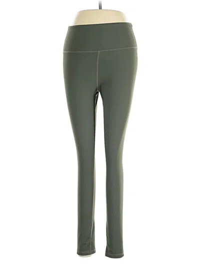 Pre-owned Zyia Active Active Pants In Green