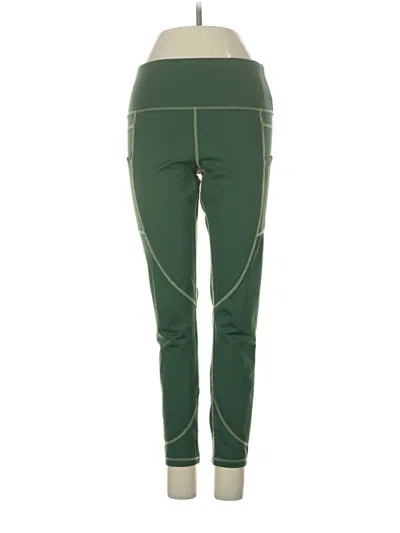 Pre-owned Zyia Active Active Pants In Green