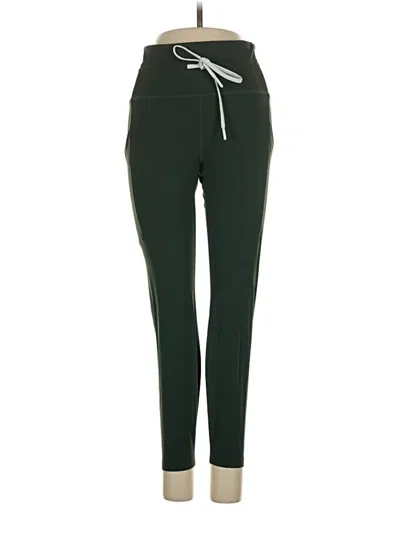 Pre-owned Zyia Active Active Pants In Green