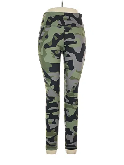 Pre-owned Zyia Active Active Pants In Green