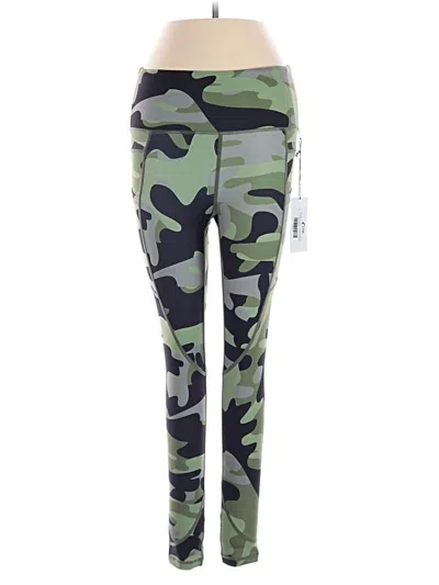 Pre-owned Zyia Active Active Pants In Green