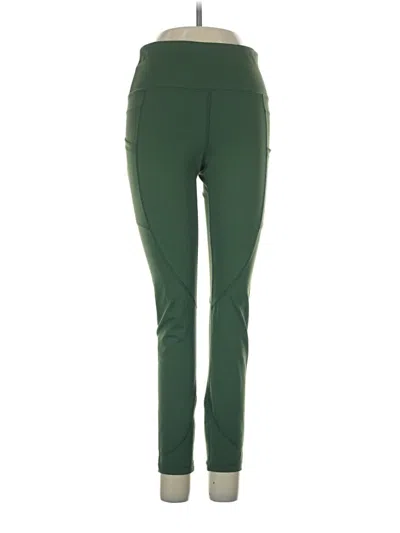 Pre-owned Zyia Active Active Pants In Green