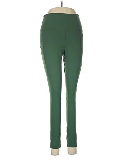 Pre-owned Zyia Active Active Pants In Green