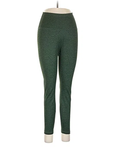 Pre-owned Zyia Active Active Pants In Green