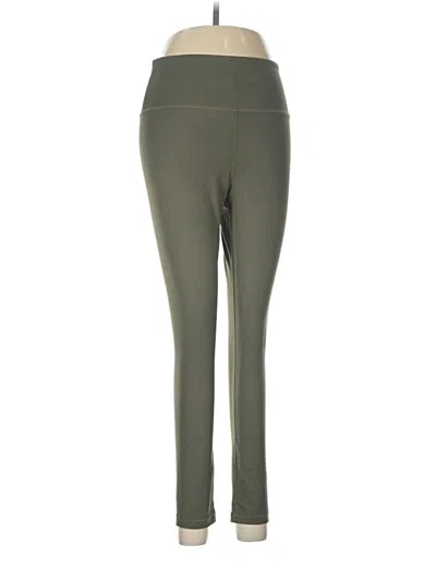 Pre-owned Zyia Active Active Pants In Green