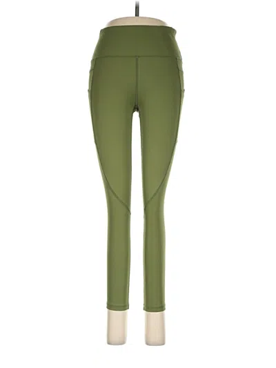 Pre-owned Zyia Active Active Pants In Green