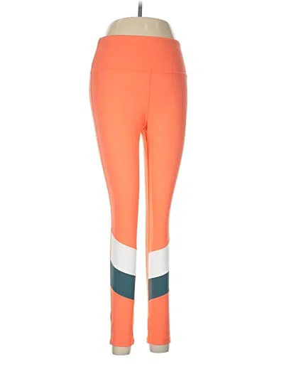 Pre-owned Zyia Active Active Pants In Orange