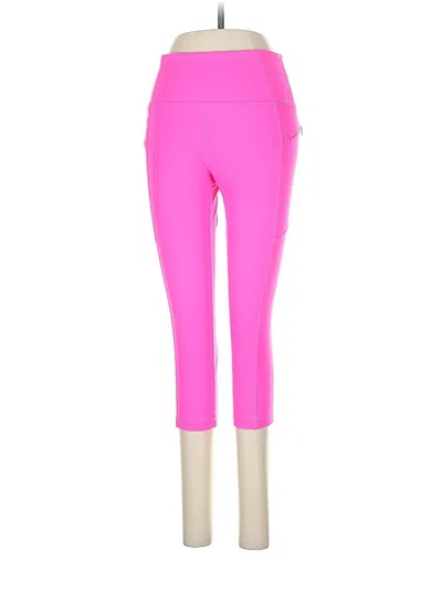 Pre-owned Zyia Active Active Pants In Pink