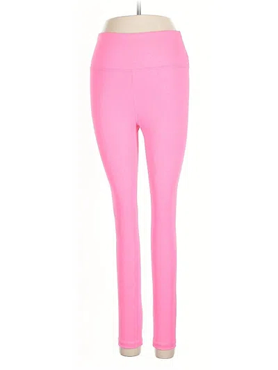 Pre-owned Zyia Active Active Pants In Pink