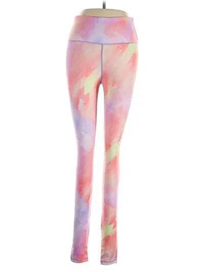 Pre-owned Zyia Active Active Pants In Pink