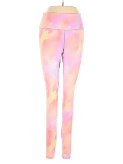 Pre-owned Zyia Active Active Pants In Pink