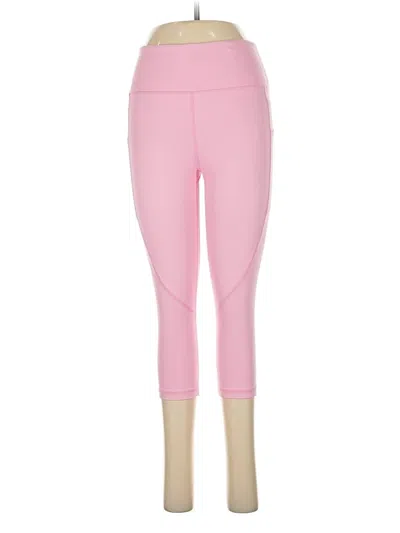 Pre-owned Zyia Active Active Pants In Pink