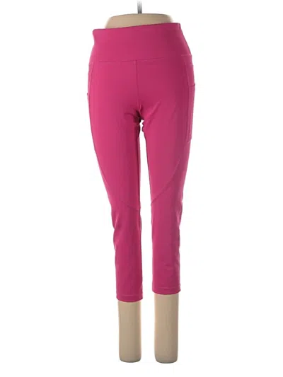 Pre-owned Zyia Active Active Pants In Pink