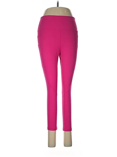 Pre-owned Zyia Active Active Pants In Pink
