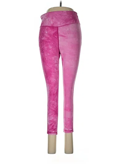 Pre-owned Zyia Active Active Pants In Pink