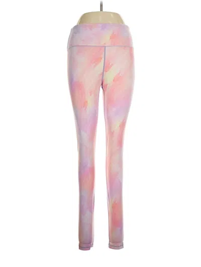 Pre-owned Zyia Active Active Pants In Pink