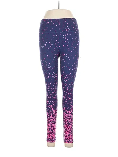 Pre-owned Zyia Active Active Pants In Purple