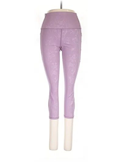Pre-owned Zyia Active Active Pants In Purple