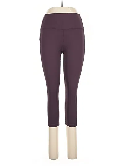 Pre-owned Zyia Active Active Pants In Purple