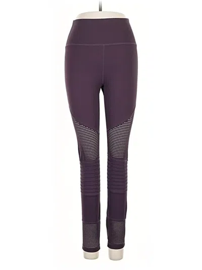 Pre-owned Zyia Active Active Pants In Purple