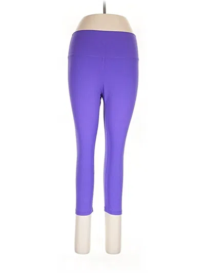 Pre-owned Zyia Active Active Pants In Purple