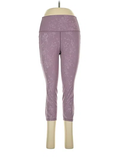 Pre-owned Zyia Active Active Pants In Purple