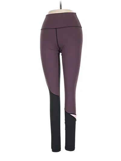 Pre-owned Zyia Active Active Pants In Purple