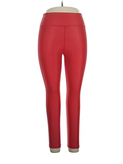 Pre-owned Zyia Active Active Pants In Red