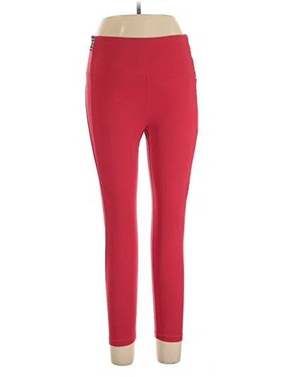Pre-owned Zyia Active Active Pants In Red