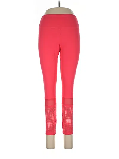 Pre-owned Zyia Active Active Pants In Red