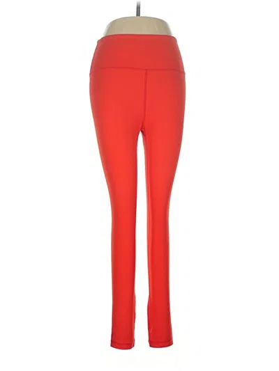 Pre-owned Zyia Active Active Pants In Red