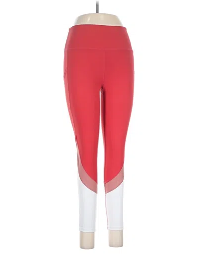 Pre-owned Zyia Active Active Pants In Red